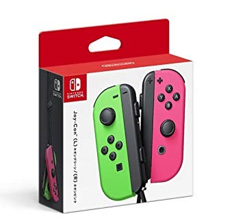 Nintendo Switch Joy-Con(L)/(R) ネオングリーン/ネオンピンク 4902370537345