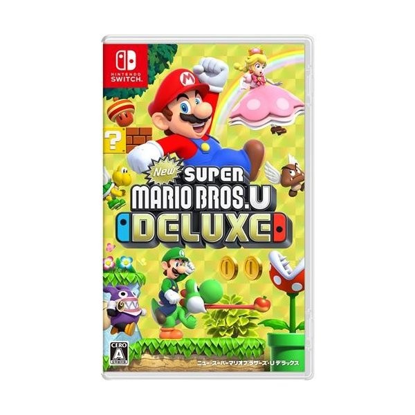 Switch ゲームソフト New スーパーマリオブラザーズ U デラックス