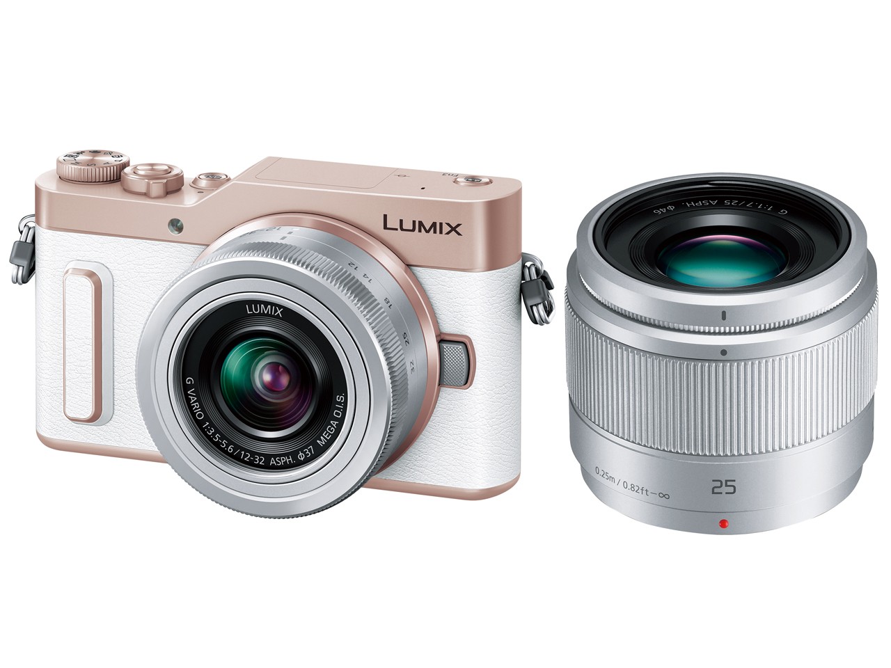 LUMIX DC-GF10W-W ダブルレンズキット [ホワイト]
