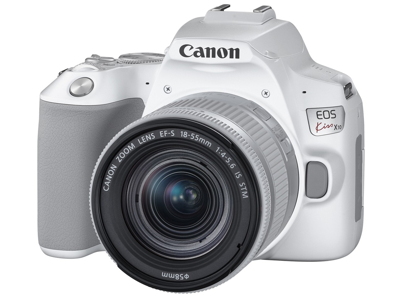 CANON EOS Kiss X10 EF-S18-55 IS STM レンズキット [ホワイト]