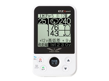 ASAHI GOLF アサヒゴルフ EAGLE VISION GPS距離計 ez plus3 EV-818 ホワイト 4981318470753