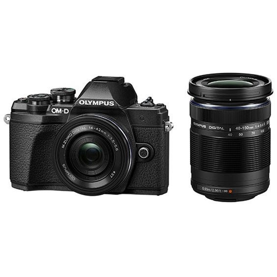 オリンパス OM-D E-M10 Mark IV EZダブルズームキット [ブラック] 4545350053352