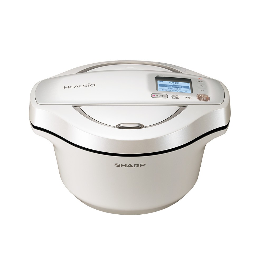 SHARP シャープ 電気調理鍋 ヘルシオ ホットクック KN-HW24E-W ホワイト 4974019123332