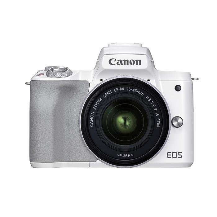 CANON  EOS Kiss M2 EF-M15-45 IS STM レンズキット [ホワイト] 4549292180008