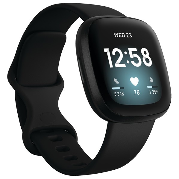 Fitbit Versa 3 FB511BKBK-FRCJK [ブラック/ブラック]