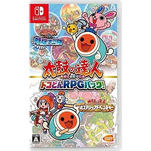 Switch ゲームソフト 太鼓の達人 ドコどんRPGパック！
