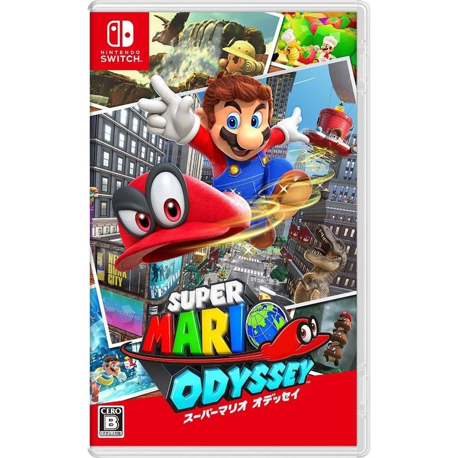 Switch ゲームソフト スーパーマリオ オデッセイ