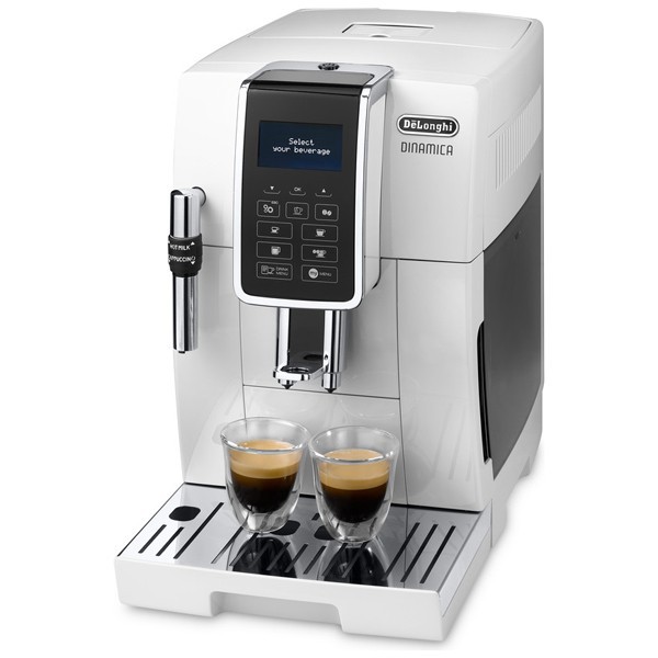 デロンギ コン DeLonghi パクト全自動エスプレッソマシン ECAM35035W ホワイト 4988371023957