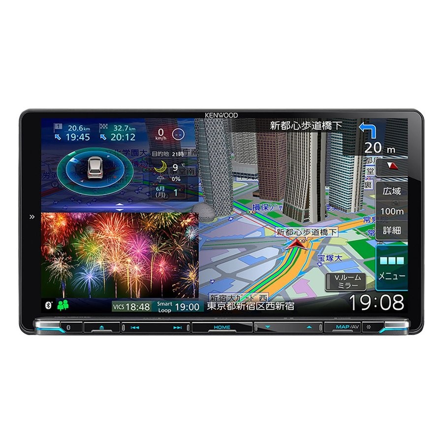 ケンウッド 彩速ナビ MDV-M907HDL 4975514060825