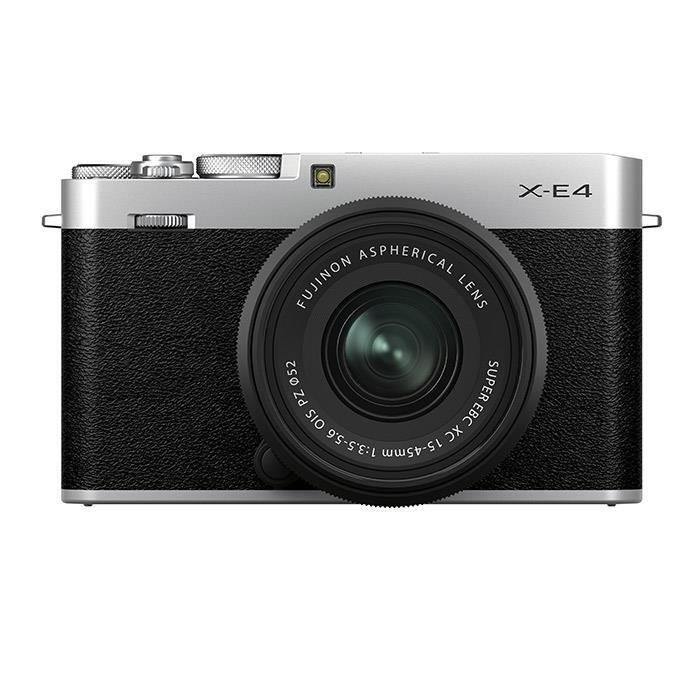 FUJIFILM X-E4 レンズキット シルバー
