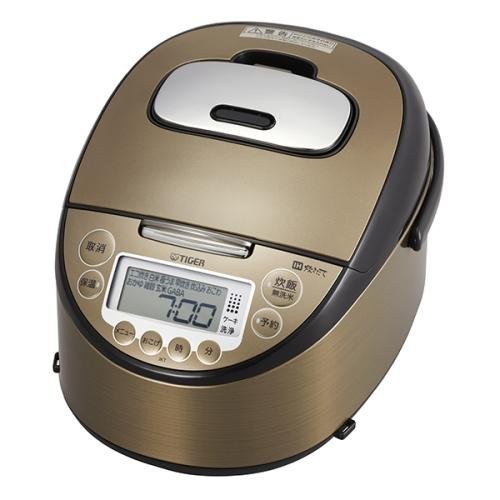 タイガー魔法瓶 TIGER 炊飯器 炊きたて JKT-P100-TK ダークブラウン 4904710430736