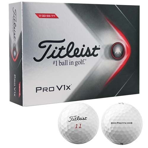 Titleist タイトリスト PRO V1x ダブルナンバー 2021年モデル 1ダース ホワイト 0084984797330