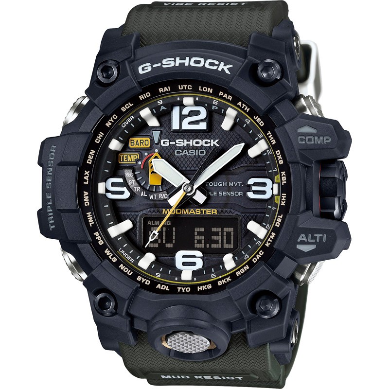 CASIO 腕時計 G-SHOCK マッドマスター GWG-1000-1A3JF グリーン 4971850028352