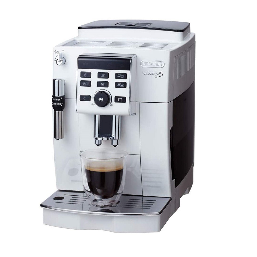 デロンギ DeLonghi コンパクト全自動エスプレッソマシン ECAM23120WN ホワイト 4988371023872