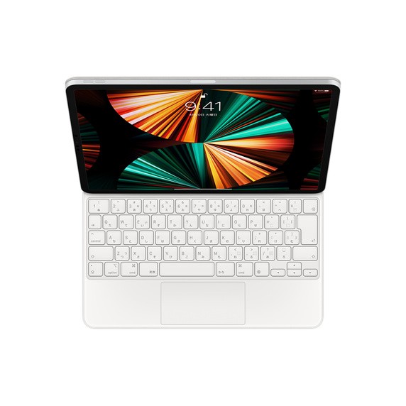Apple iPad Pro 12.9インチ 第5世代用 Magic Keyboard 日本語 ホワイト MJQL3J/A