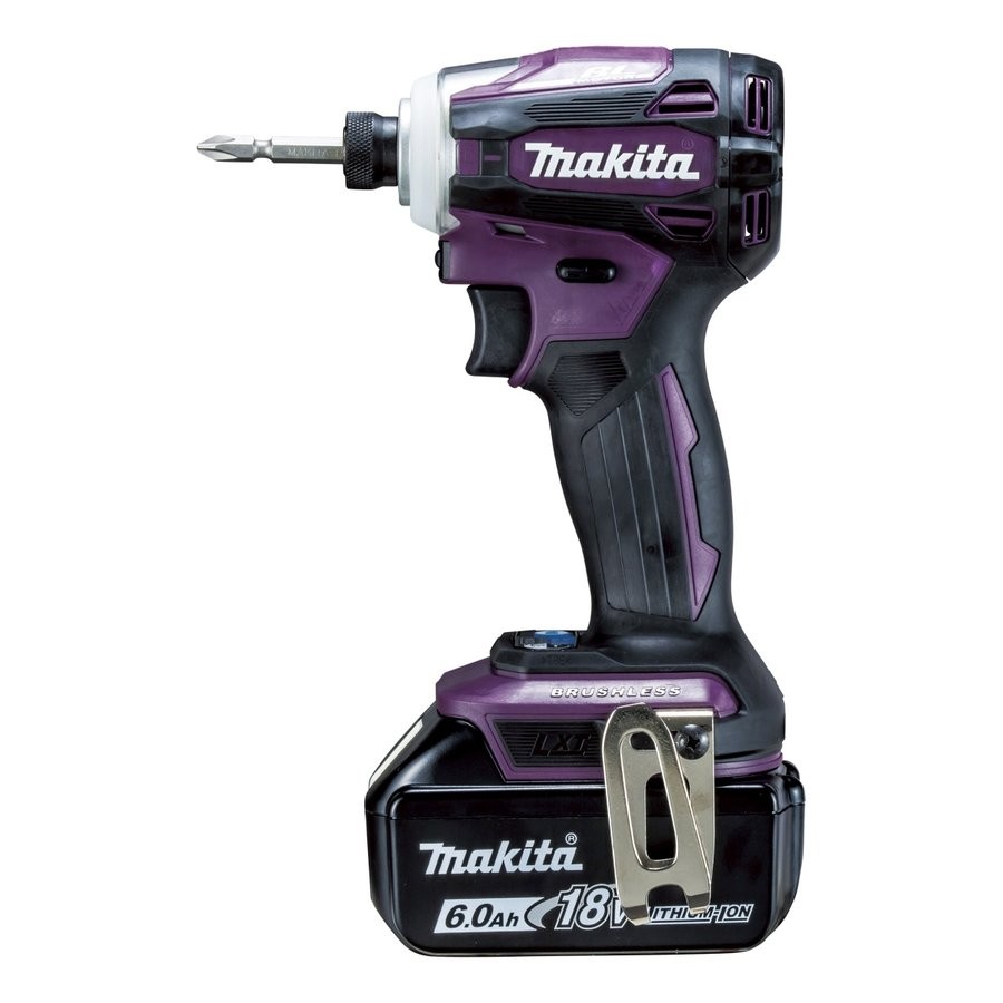 Makita インパクトドライバ TD172DGXAP バッテリ2個 充電器付 オーセンティックパープル 0088381740654
