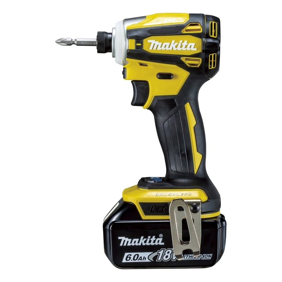 Makita インパクトドライバ  TD172DGXFY バッテリ2個 充電器付 フレッシュイエロー 0088381740661