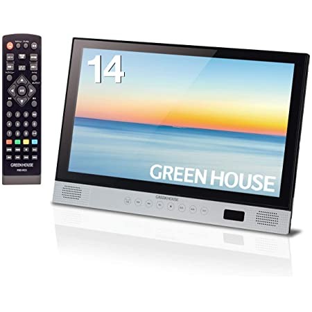 グリーンハウス GREEN HOUSE ポータブルブルーレイプレーヤー GH-PBD14A-BK
