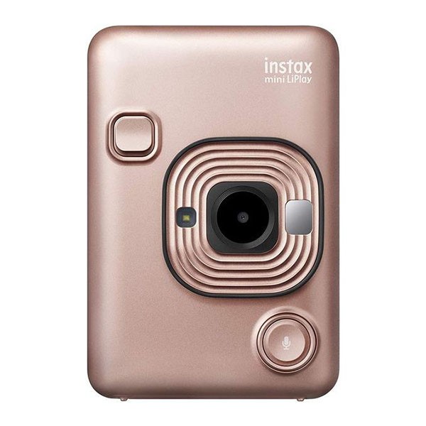 instax mini LiPlay チェキ ブラッシュゴールド 4547410413298