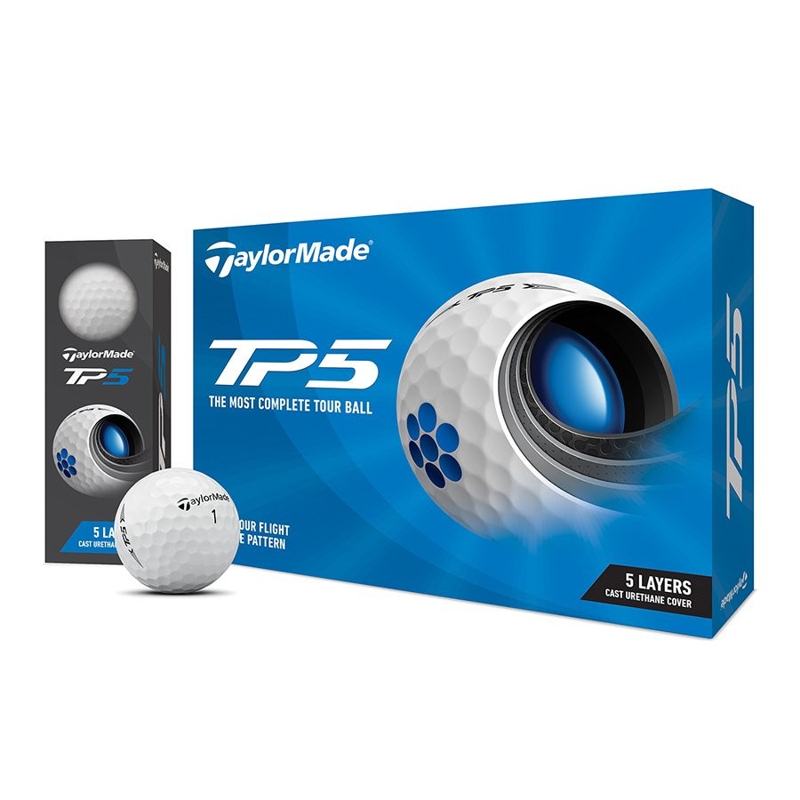 TAYLOR MADE テーラーメイド ゴルフボール TP5 ボール 2021年モデル N0802601 4570095360670
