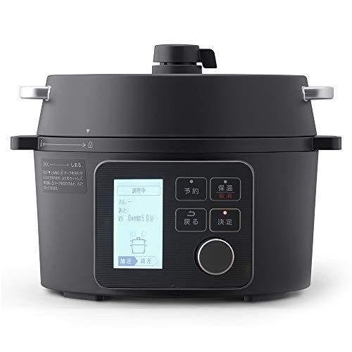 IRIS OHYAMA アイリスオーヤマ 電気圧力鍋 2.2L PMPC-MA2-B ブラック 4967576493697