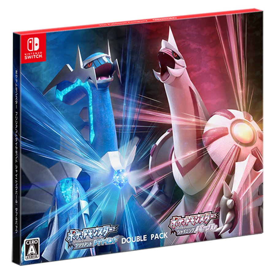 Switch ゲームソフトポケットモンスター ブリリアントダイヤモンド・シャイニングパール ダブルパック4902370549027