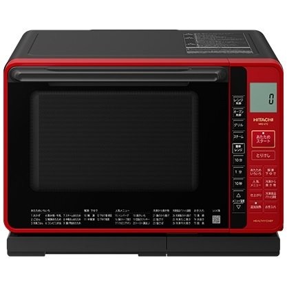 日立 HITACHI スチームオーブンレンジ ヘルシーシェフ MRO-S7Z-R レッド 4549873134017