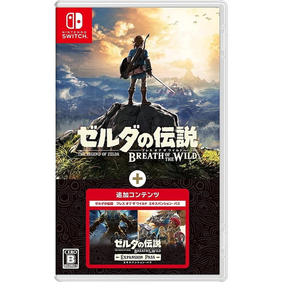 Switch ゲームソフト ゼルダの伝説 ブレス オブ ザ ワイルド エキスパンション・パス 4902370548839