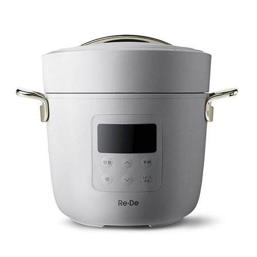 A-Stage ReDePot 電気圧力鍋  PCH-20LW ホワイト 4573110727199