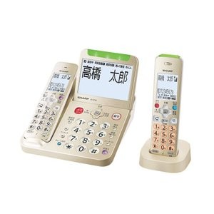 シャープ 電話機 コードレス 子機1台付き 振り込め詐欺対策機能搭載 JD-AT95CL　4974019141138
