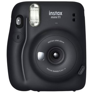 FUJIFILM フジフイルム インスタントカメラ チェキ instax mini11 チャコールグレー