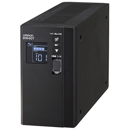 オムロン OMRON ソーシアルソリューションズ BW40T 無停電電源装置 常時商用 400VA / 250W 縦型 4580612446695