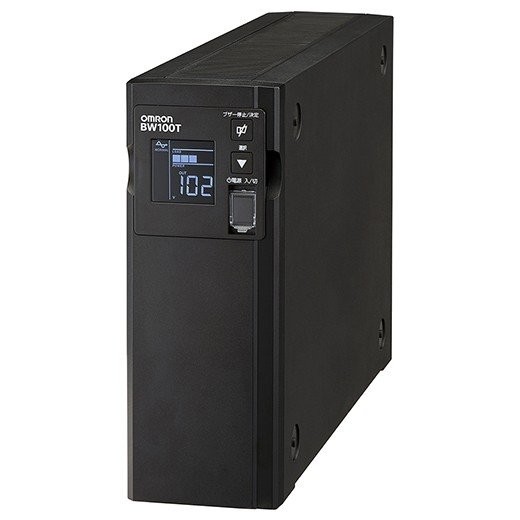オムロン OMRON 無停電電源装置 常時商用給電/正弦波出力 1000VA/610W BW100T 4580612446718