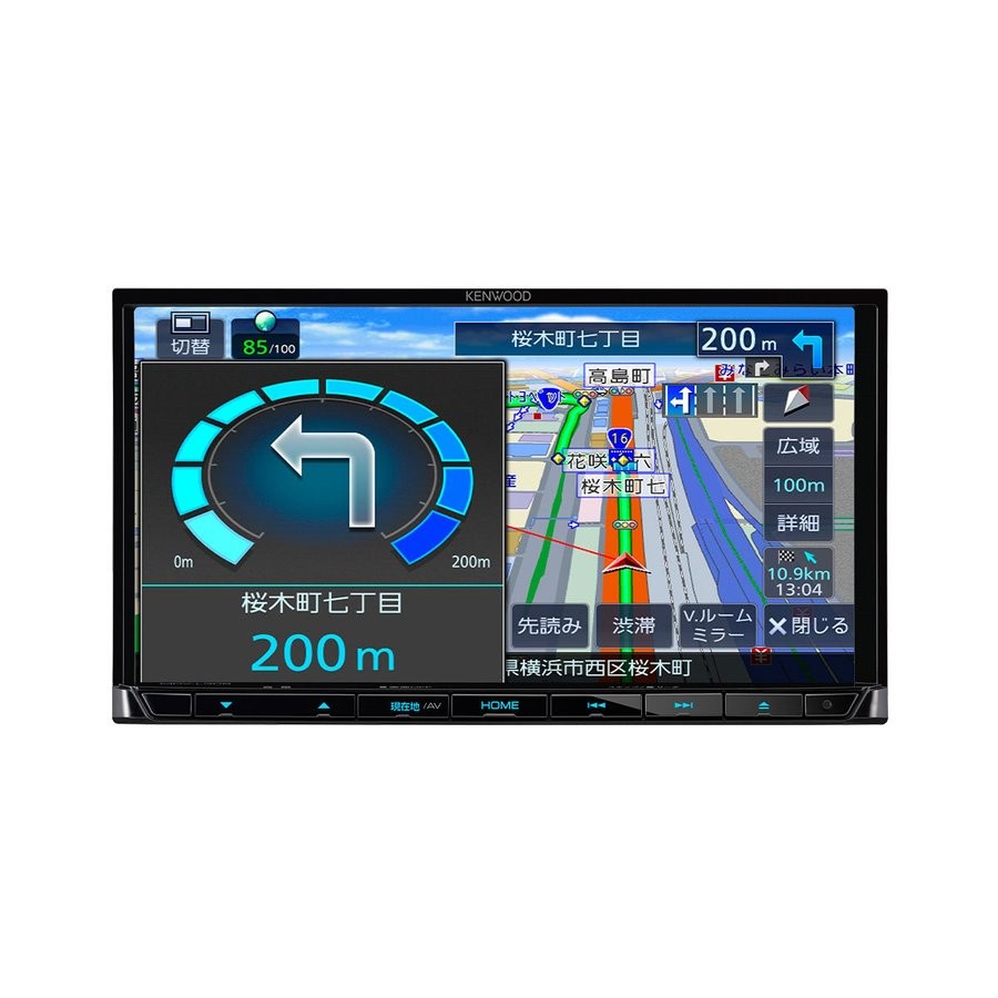ケンウッド　KENWOOD　彩速ナビ MDV-L308 　4975514061778