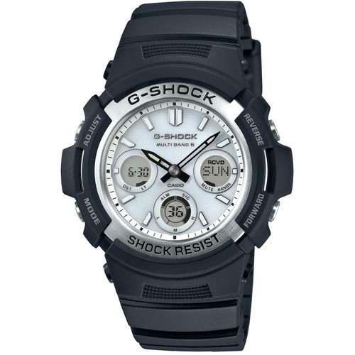 CASIO 腕時計 G-SHOCK 電波ソーラー AWG-M100S-7AJF ブラック