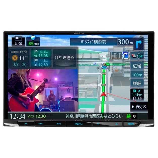 ケンウッド(KENWOOD) カーナビ 彩速ナビ MDV-S809L 4975514063178