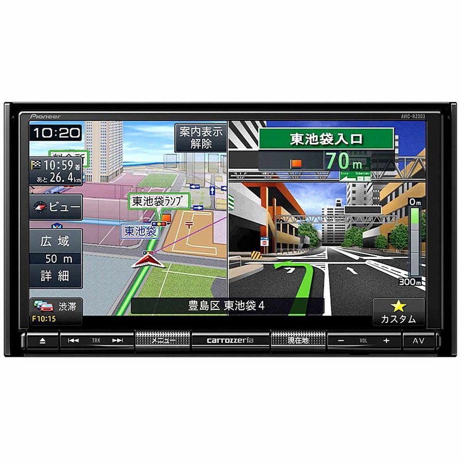 パイオニア(Pioneer) カーナビ 楽ナビ AVIC-RZ303III 4988028495595