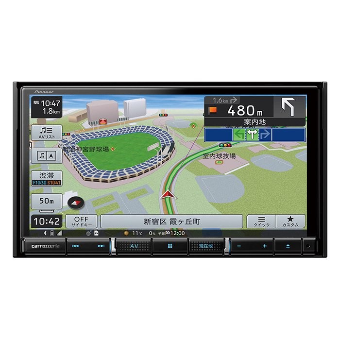 パイオニア(Pioneer) カーナビ 楽ナビ AVIC-RZ712 4988028495649