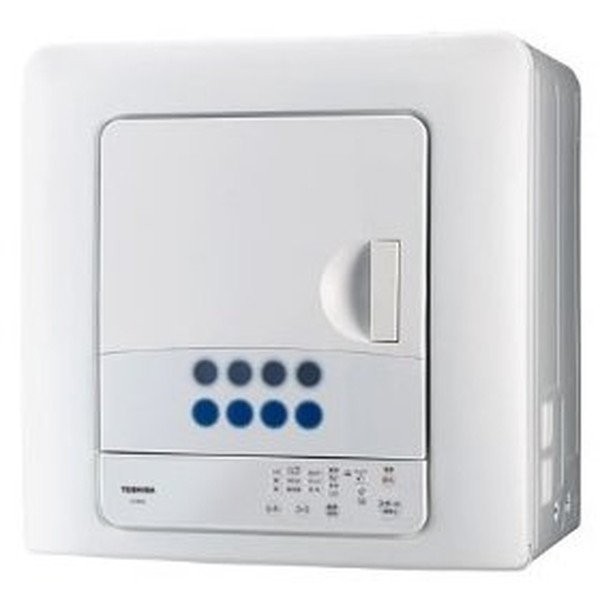 TOSHIBA 東芝 衣類乾燥機 ED-458W ピュアホワイト 4904530404276