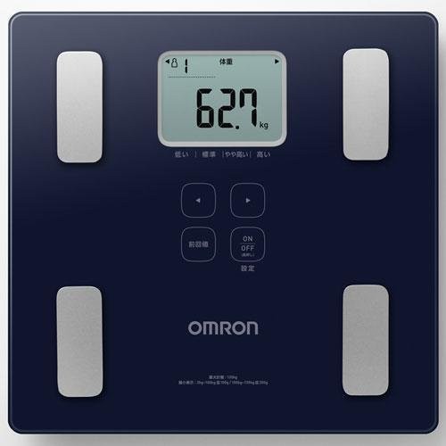 OMRON オムロン 体重体組成計 カラダスキャン HBF-236-JDB ダークブルー 4975479419010