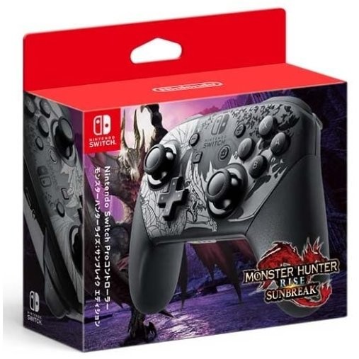 Nintendo Switch Proコントローラー モンスターハンターライズ サンブレイクエディション 4902370549546