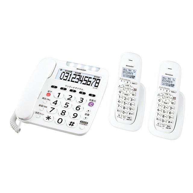 シャープ SHARP JD-V38CW 4974019100579