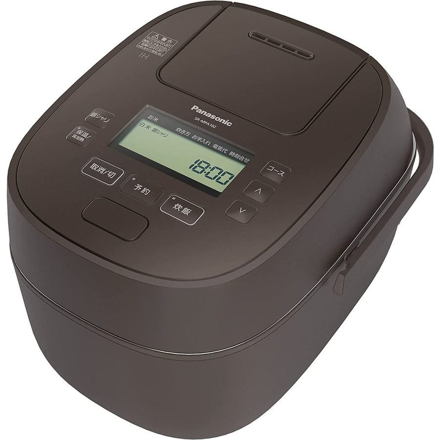 Panasonic パナソニック 炊飯器 おどり炊き SR-MPA182-T ブラウン 4549980659816