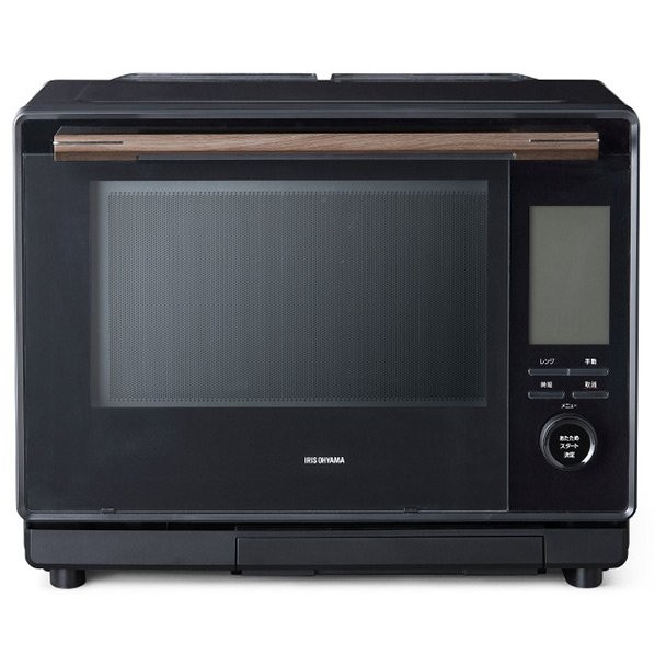 IRIS OHYAMA アイリスオーヤマ コンベクションスチームオーブンレンジ 30L MS-F3002-B  4967576587860