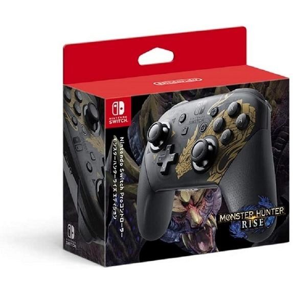Nintendo Switch Proコントローラー モンスターハンターライズエディション