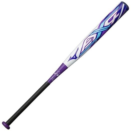 MIZUNO ミズノ ソフトボールバット ソフト3号ゴムボール用 ミズノプロ AX4 FRP製 1CJFS30784 ホワイトパープル 4954639070162