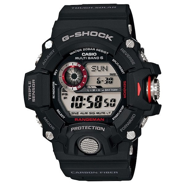CASIO カシオ 電波ソーラー  G-SHOCK RANGEMAN GW-9400J-1JF ブラック 4971850980605