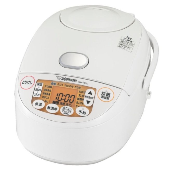象印 ZOJIRUSHI 炊飯器  極め炊き NW-VD10-WA ホワイト　4974305221711
