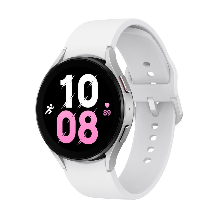 サムスン SAMSUNG Galaxy Watch5 44mm SM-R910NZSAXJP シルバー 4986773220264