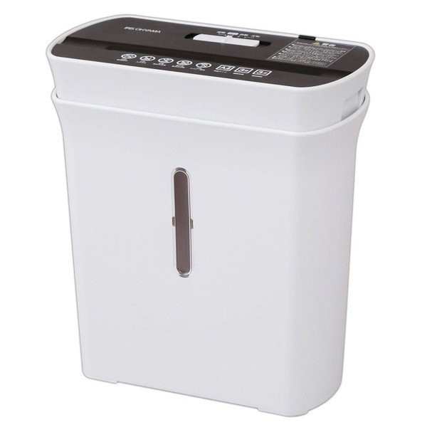 アイリスオーヤマ A4電動シュレッダー ホワイト P3GM-W  4967576289092